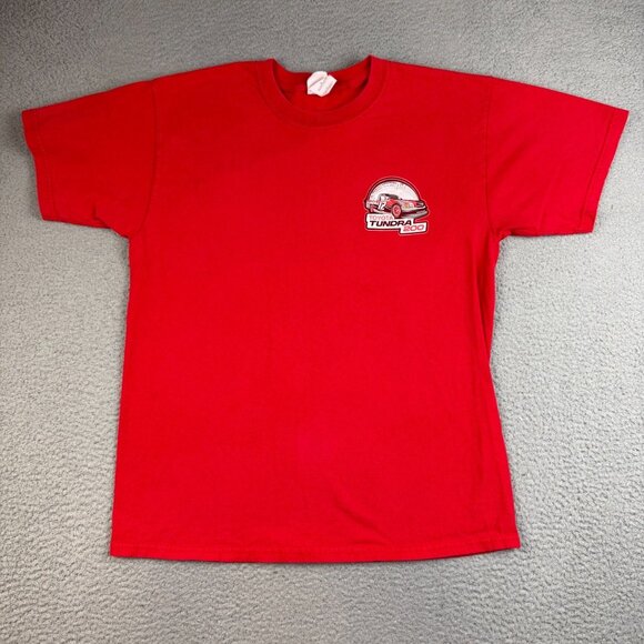 Vintage NASCAR Shirt Men's Large Nashville Craftsman Truck Series Toyota Tundra - Picture 2 of 8